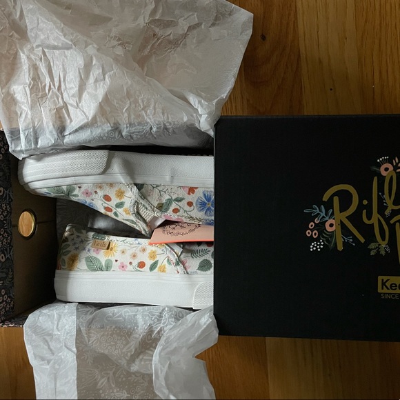 Women's Keds x Rifle Paper Co. Double Decker Strawberry Fields - Picture 2 of 9